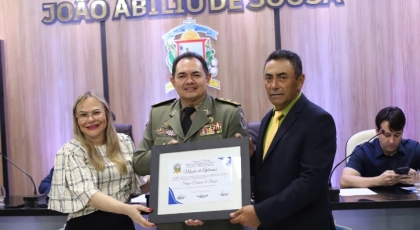 Filhos ilustres de Pianc&oacute; assumem comando da Pol&iacute;cia Militar na Para&iacute;ba