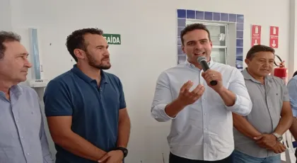 Vice governador inaugura creche em Serra Grande, anuncia novos investimentos e ressalta importância da continuidade do governo João Azevedo