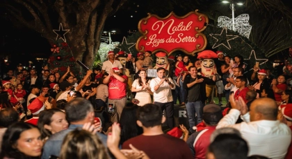 V Natal Luzes da Serra revela mais encanto para as famílias de Bananeiras e toda região