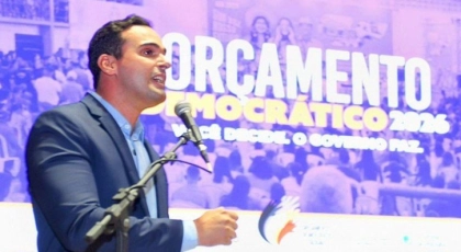 Lucas Ribeiro lan&ccedil;a Ciclo 2026 do Or&ccedil;amento Democr&aacute;tico e destaca participa&ccedil;&atilde;o popular na transforma&ccedil;&atilde;o da Para&iacute;ba