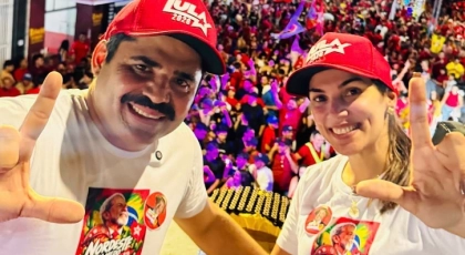 Prefeito Azif e Dra. Rayane mostram for&ccedil;a pol&iacute;tica e ampliam vota&ccedil;&atilde;o de Lula em Itaporanga