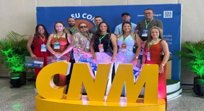 Secret&aacute;rios e Secret&aacute;rias municipais de Santana dos Garrotes participam de evento da CNM/FAMUP em Jo&atilde;o Pessoa