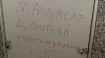 Polícia cumpre mandados contra suspeitos de planejar massacre em escolas na Paraíba