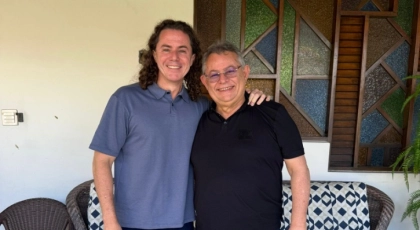 Veneziano recebe apoio &agrave; sua reelei&ccedil;&atilde;o ao Senado do vereador de Campina Grande Pimentel Filho